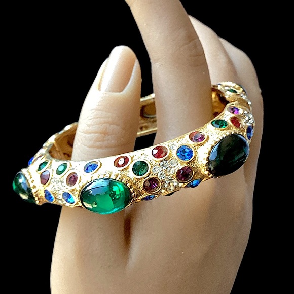 Sphinx of London Multi Cabochon &
Rhinestone Bracelet (t152) - Picture 10 of 10